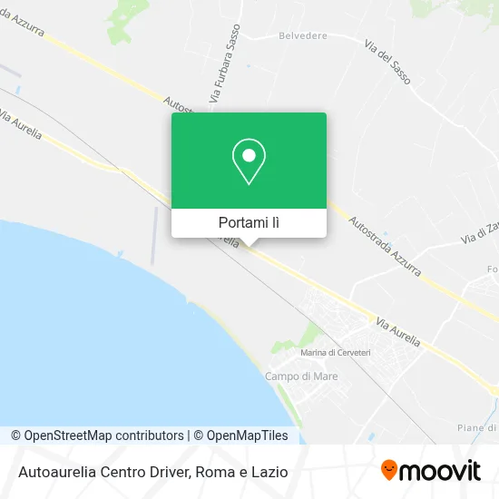 Mappa Autoaurelia Centro Driver
