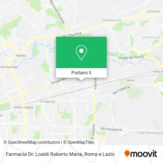 Mappa Farmacia Dr. Loaldi Roberto Maria