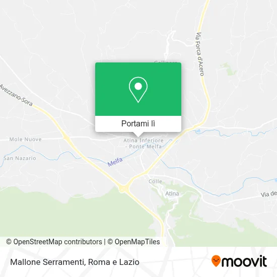 Mappa Mallone Serramenti