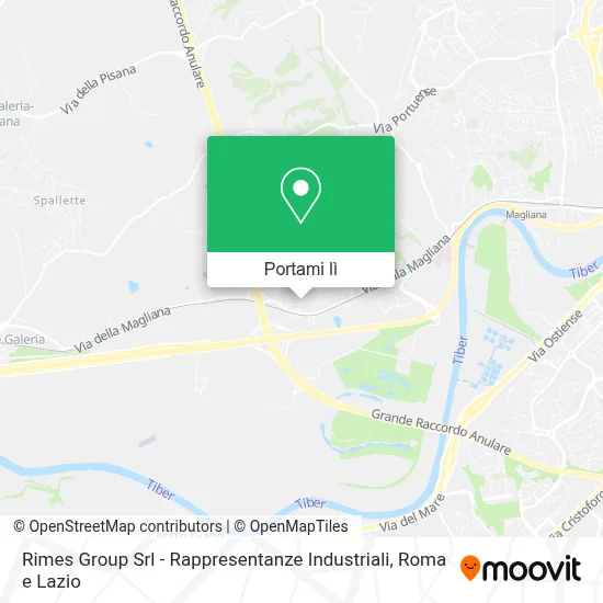 Mappa Rimes Group Srl - Rappresentanze Industriali