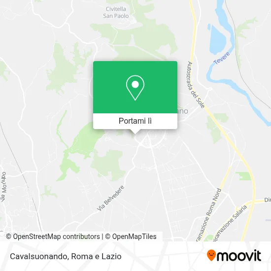 Mappa Cavalsuonando
