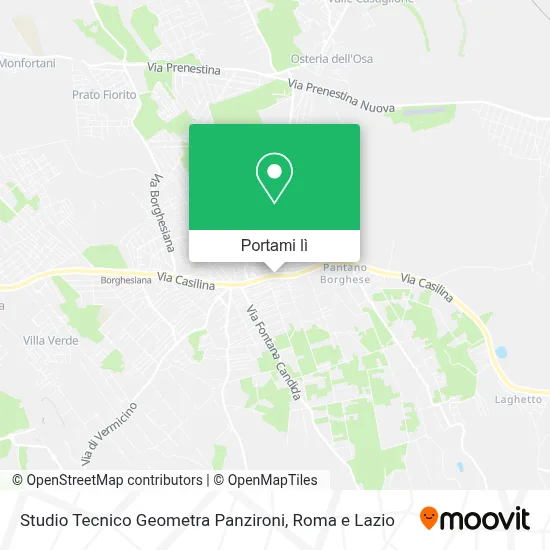 Mappa Studio Tecnico Geometra Panzironi
