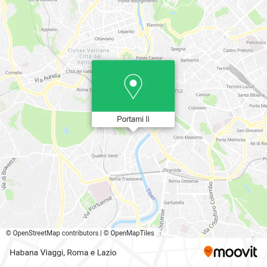 Mappa Habana Viaggi