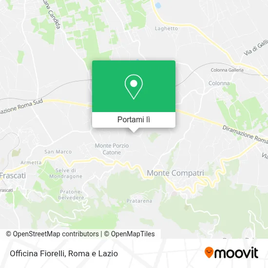 Mappa Officina Fiorelli