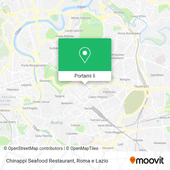 Mappa Chinappi Seafood Restaurant