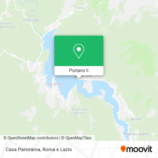 Mappa Casa Panorama