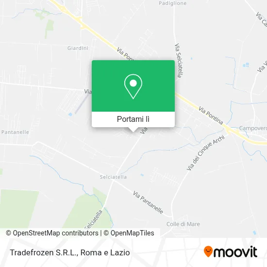 Mappa Tradefrozen S.R.L.