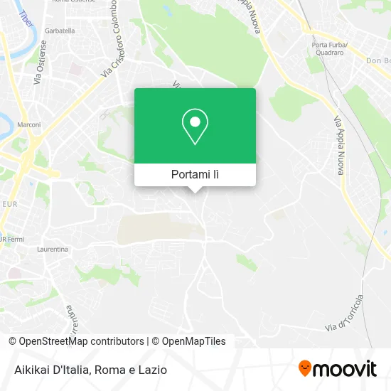 Mappa Aikikai D'Italia