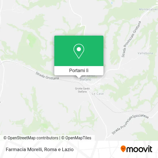 Mappa Farmacia Morelli