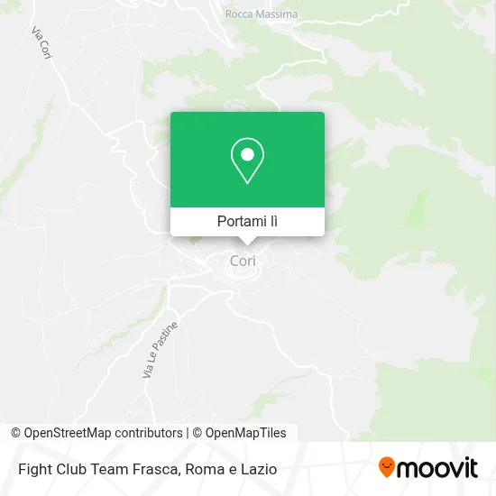 Mappa Fight Club Team Frasca