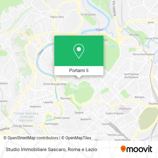 Mappa Studio Immobiliare Sascaro