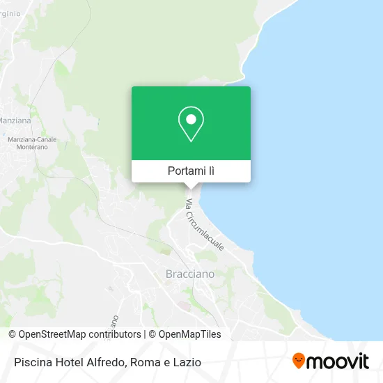 Mappa Piscina Hotel Alfredo