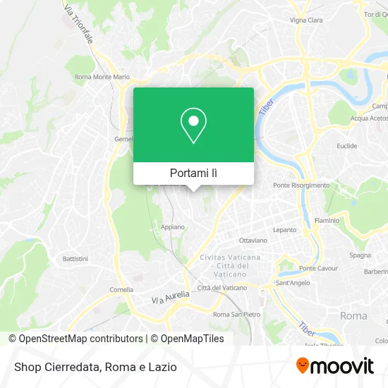 Mappa Shop Cierredata