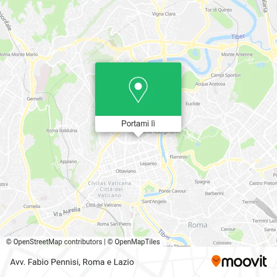 Mappa Avv. Fabio Pennisi