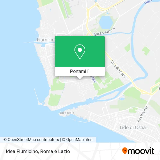 Mappa Idea Fiumicino