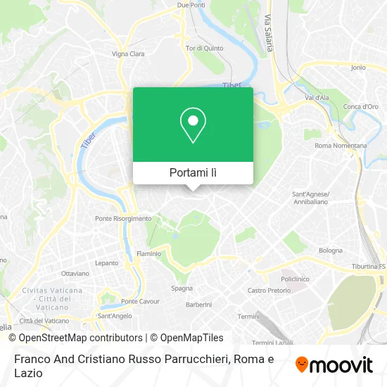 Mappa Franco And Cristiano Russo Parrucchieri