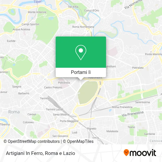 Mappa Artigiani In Ferro