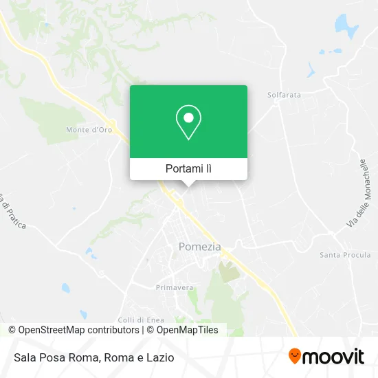 Mappa Sala Posa Roma