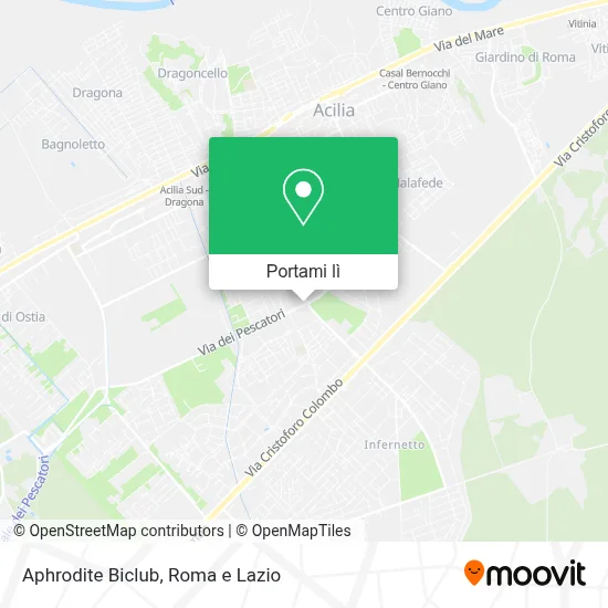 Mappa Aphrodite Biclub