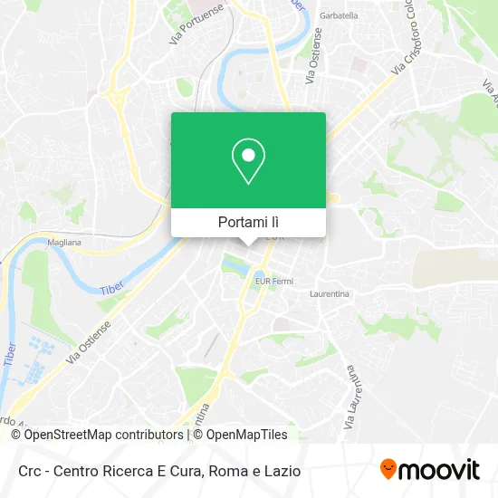 Mappa Crc - Centro Ricerca E Cura