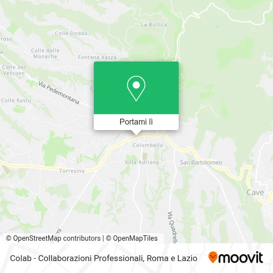 Mappa Colab - Collaborazioni Professionali