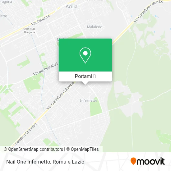 Mappa Nail One Infernetto