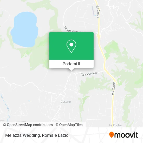 Mappa Melazza Wedding
