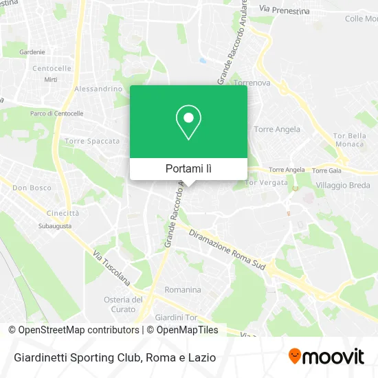Mappa Giardinetti Sporting Club