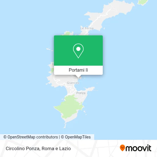 Mappa Circolino Ponza