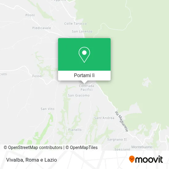 Mappa Vivalba