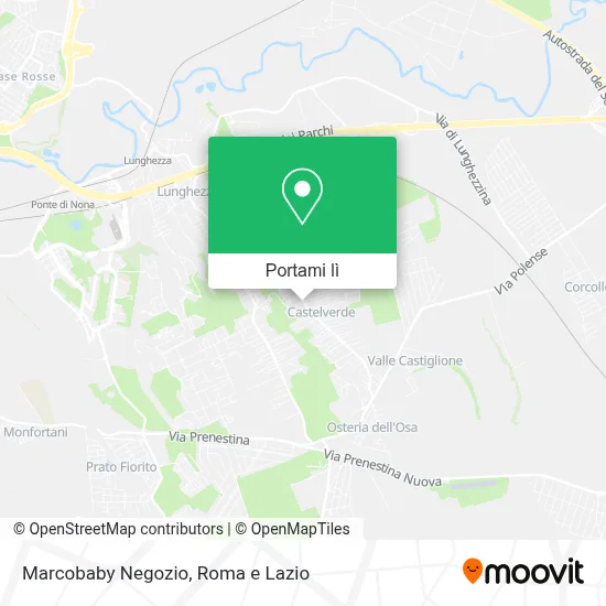 Mappa Marcobaby Negozio