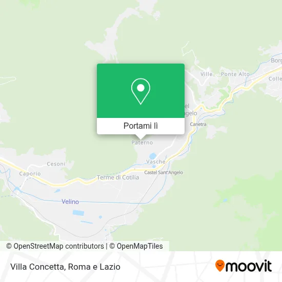Mappa Villa Concetta