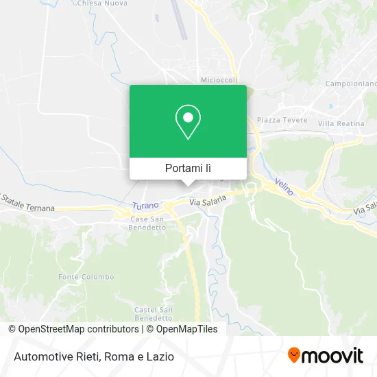 Mappa Automotive Rieti
