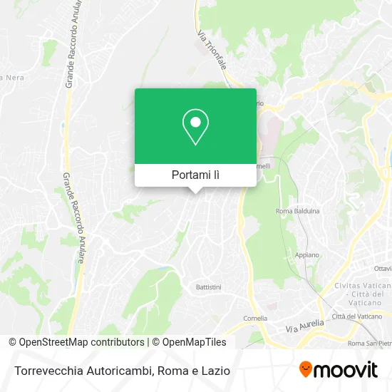 Mappa Torrevecchia Autoricambi