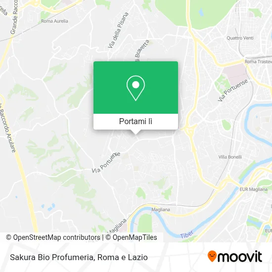 Mappa Sakura Bio Profumeria