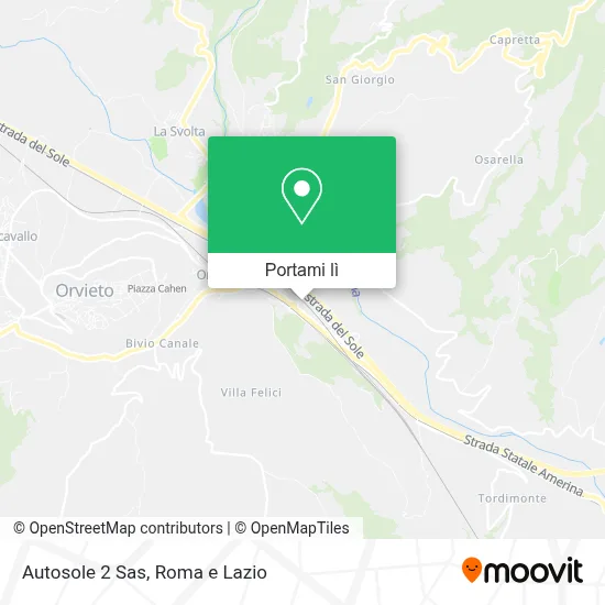 Mappa Autosole 2 Sas