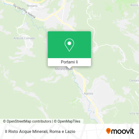Mappa Il Risto Acque Minerali