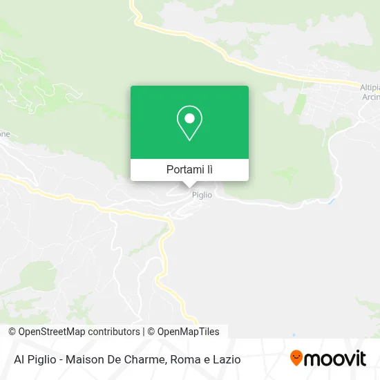 Mappa Al Piglio - Maison De Charme