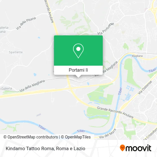 Mappa Kindamo Tattoo Roma