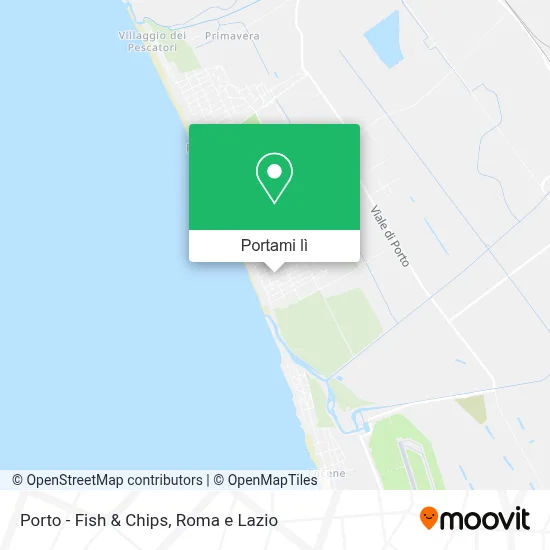 Mappa Porto - Fish & Chips