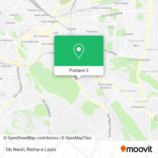Mappa Gb Neon