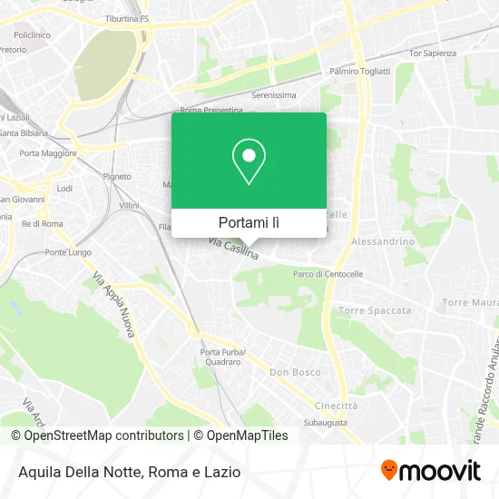Mappa Aquila Della Notte