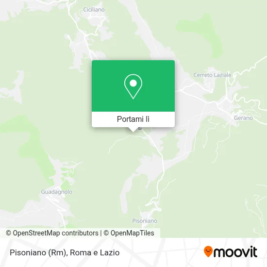 Mappa Pisoniano (Rm)