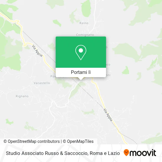 Mappa Studio Associato Russo & Saccoccio