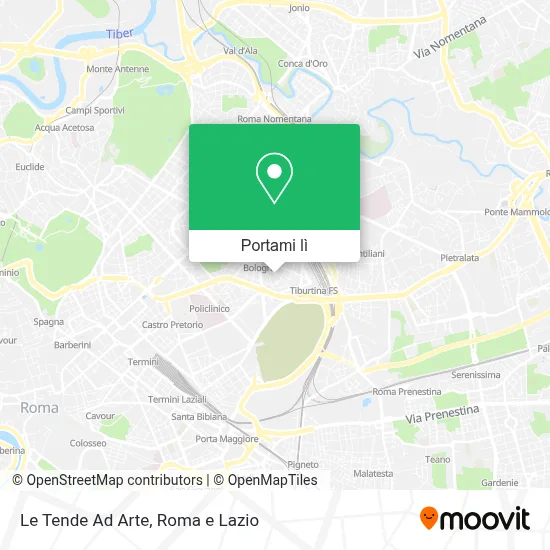 Mappa Le Tende Ad Arte