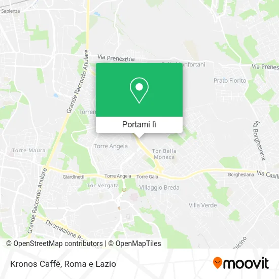 Mappa Kronos Caffè