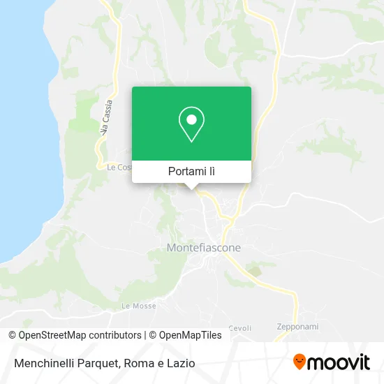 Mappa Menchinelli Parquet