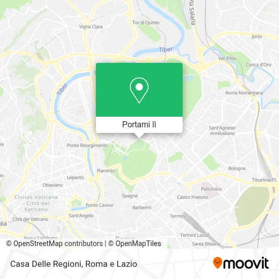 Mappa Casa Delle Regioni