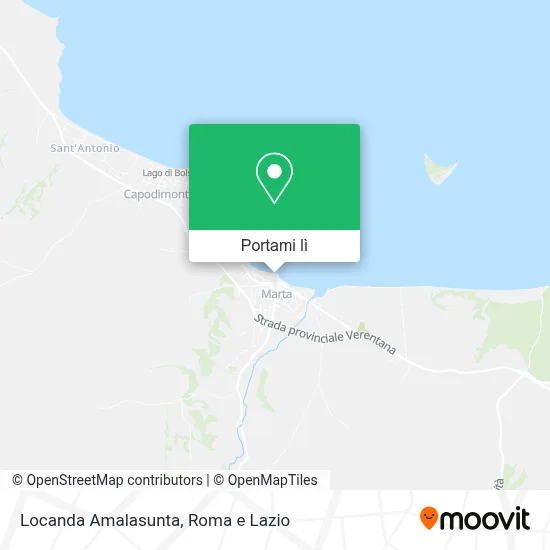Mappa Locanda Amalasunta
