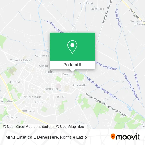 Mappa Minu Estetica E Benessere